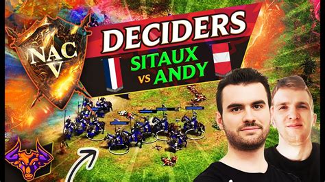 Andy Vs Sitaux Nac Qualifier The Winner Will Be St Time Ever In Nac