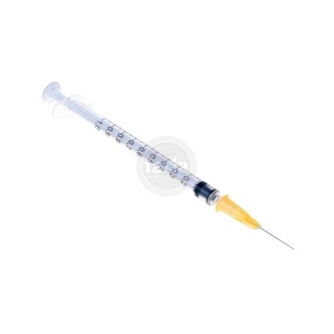 Seringue BD Plastipak Avec Aiguille Tuberculine 1 Ml 25G 5 8