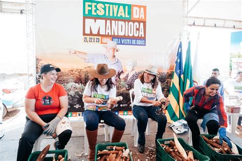 Gracinha Caiado prestigia 1º Festival da Mandioca de Bela Vista de Goiás