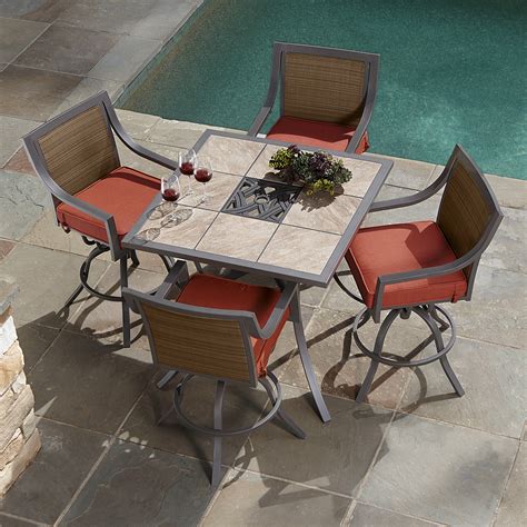 Ty Pennington Palmetto 5 Piece Patio High Dining Set Limited Availability