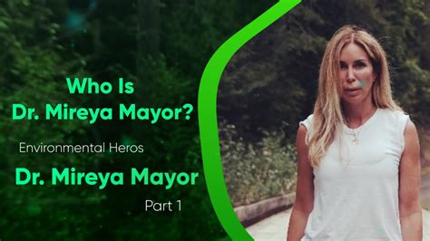 Part 1 Interview W Dr Mireya Mayor Who Is Dr Mireya Mayor YouTube