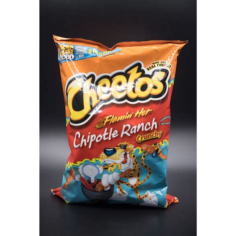 Cheetos Flamin Hot Chipotle Ranch Crunchy 240g Usa Bruce Super Convenience