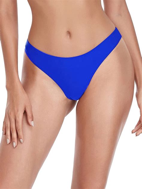 RELLECIGA Women S Super Cheeky Swim Bottom Brazilian Cut Bikini Bottom