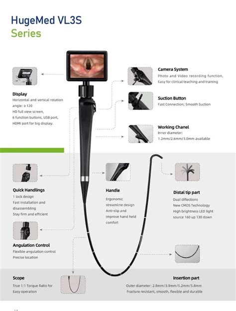 Straight Flexible Intubation Scope Flexible Video Laryngoscope At Rs