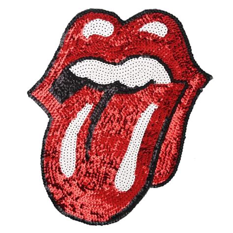 Нашивка Rolling Stones великого формату на одях — цена 250 грн в каталоге Шитье Купить товары