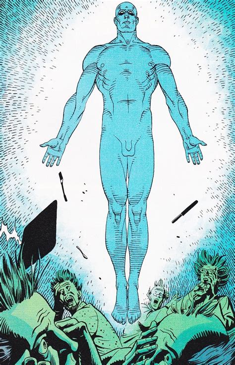 Dr Manhattan Comic Art Comic Books Art Fun Comics