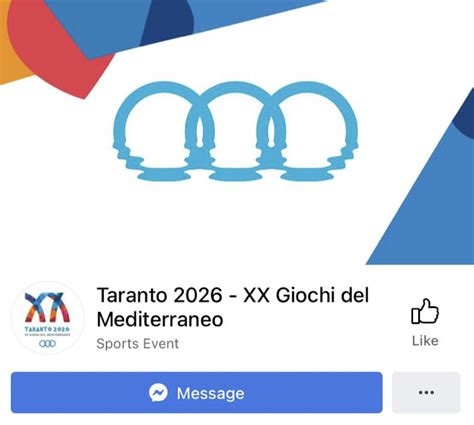 Giochi Del Mediterraneo Taranto 2026 Sbarca Sui Social Ventiperquattro