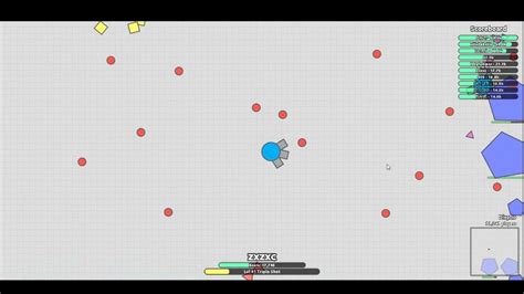 diep.io game play Twin tank up to Triple shot up penta shot