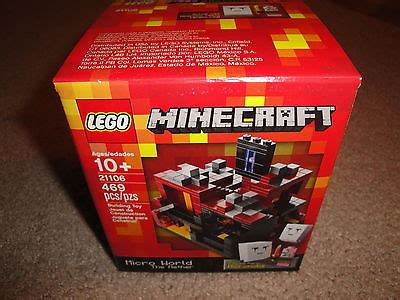 Minecraft Lego Micro World The Nether