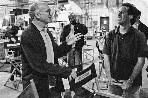 Larry David And Jerry Seinfeld On Set 1989 Oldschoolcool