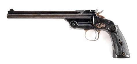 A Smith And Wesson Model 1891 22 Single Shot Pistol Auctions And Price Archive