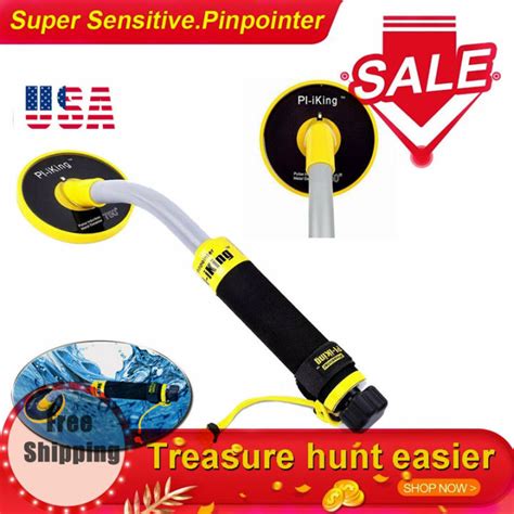 2okk PI Iking 750 Fully Waterproof Metal Detector 100feet 30m