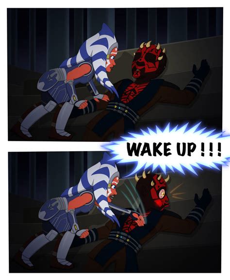 Ahsoka find Maul by DreamyLion on DeviantArt