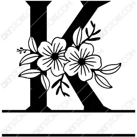 Split Monogram Letter K Iucn Water