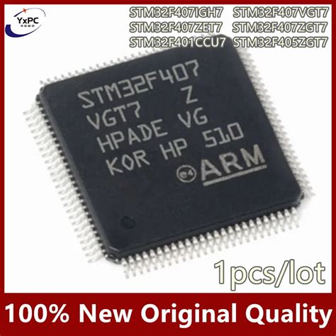 1pcs STM32F405ZGT7 STM32F407ZET7 STM32F407IGH7 STM32F407ZGT7