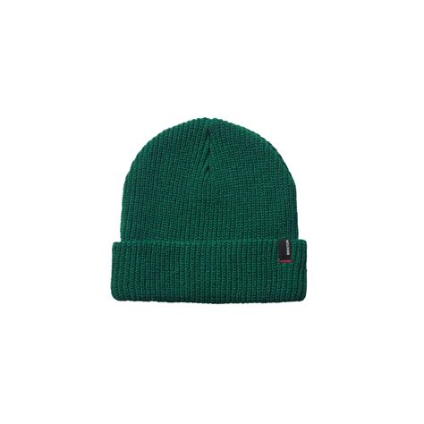 Brixton Heist Beanie Hunter Green Red Billion Creation