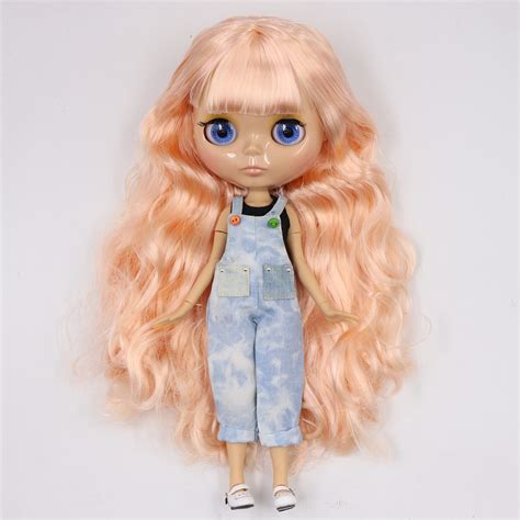 Neo Blythe Mu Eca Con Cabello Rosado Piel Bronceada Cara Linda Y