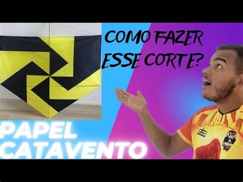 Como Fazer Papel Corte E Recorte Catavento YouTube