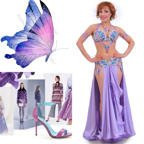 Purple Belly Dance Costume Collection From Aida Style