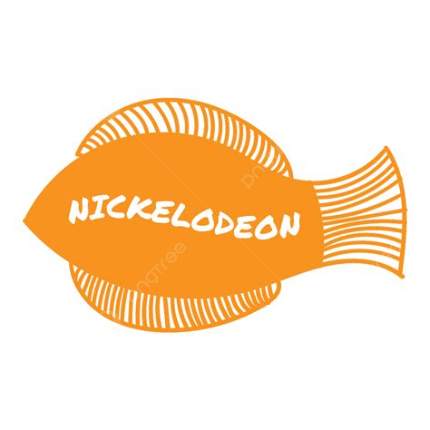 Logo Nickelodeon A Tema Pesce Nickelodeon Bambini Vettore Png