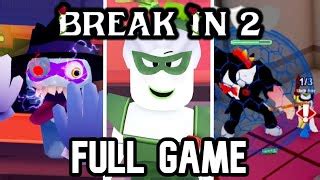 ROBLOX BREAK IN 2 - Full Gameplay Playthrough (Full Game) - Как пройти ...