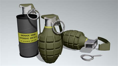 Mmd Us Army Grenades Dl Link By Riveda1972 On Deviantart