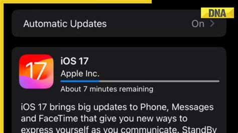 Apple iPhone users get new features with iOS 17 update: How to download ...