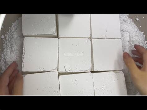 ASMR Gym Chalk Plain Jane 9 Blocks Of Fresh Gym Chalk SoftySatisfying