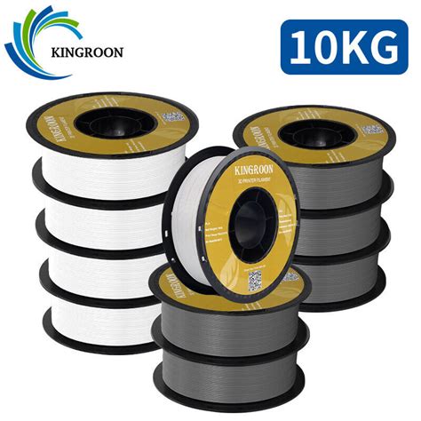 Kingroon Kg D Printer Filament Mm Pla Petg Bundles Spool Kg