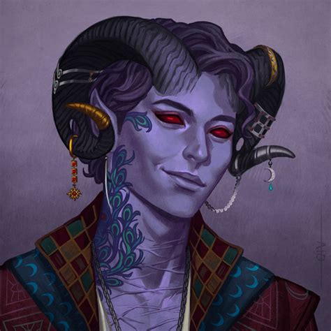 Mollymauk By Ornerinetumblr Critical Role Fan Art Tiefling Bard