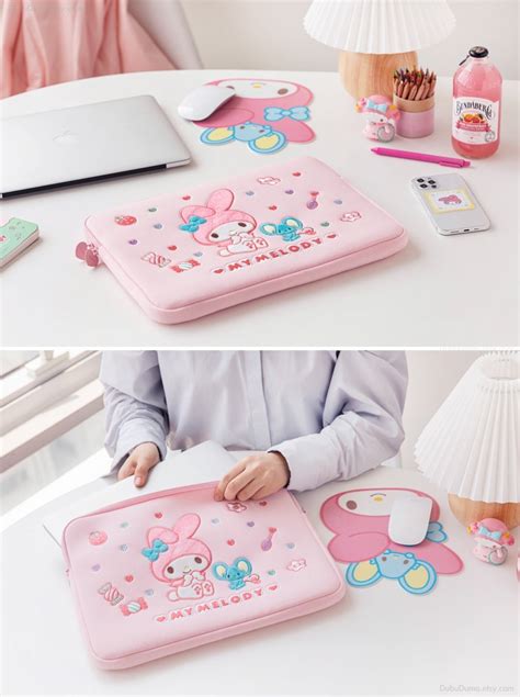 Laptop Case My Melody Inch Inch Etsy