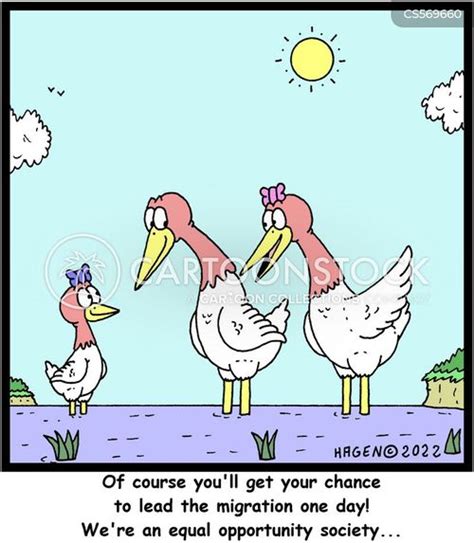 Migration Leader Cartoons and Comics - funny pictures from CartoonStock