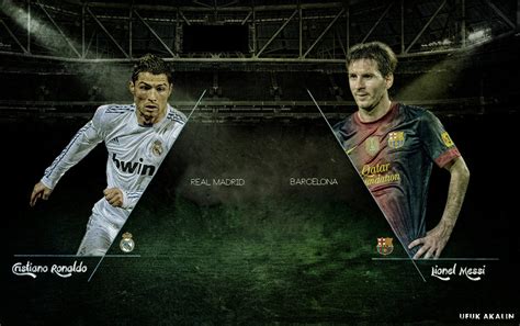 Free Download Cristiano Ronaldo Vs Lionel Messi Wallpaper By Ufuuk7 On