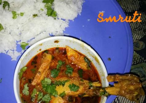 Dhaba Style Chicken Curry Recipe By Smruti Rana Cookpad