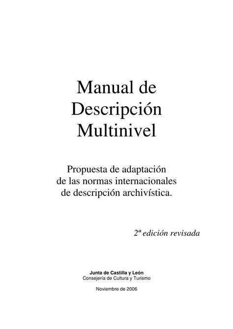 PDF Manual de Descripción Multinivel DOKUMEN TIPS