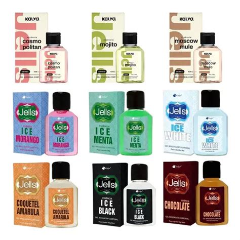 Gel Corporal Beijável De Massagem E Drinks Jells Ice Ou Hot
