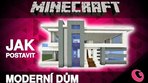 Minecraft Jak postavit moderní dům 01 modern house tutorial CZ SK