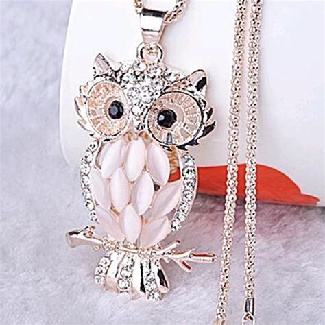 Aliexpress Buy Famshin Stylish Gallant Sparkling Owl Crystal