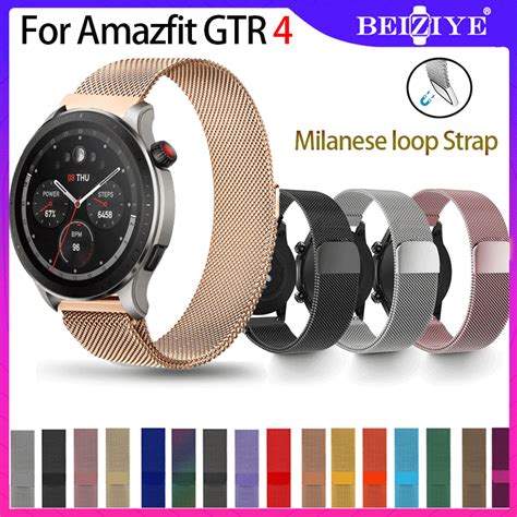 Watch Band For Amazfit Gtr Stainless Steel Strap For Amazfit Gtr