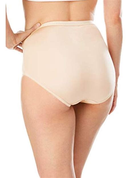 Buy Comfort Choice Womens Plus Size 10 Pack Nylon Full Cut Brief