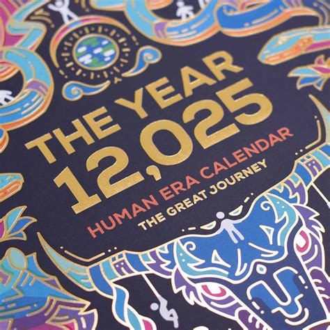 12,025 Human Era Calendar – the kurzgesagt shop