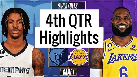 Los Angeles Lakers Vs Memphis Grizzlies Full Game Highlights Th Qtr