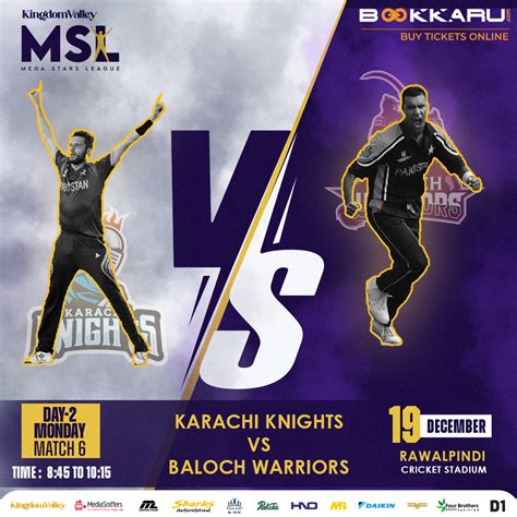 Karachi Knight Vs Baloch Warrior