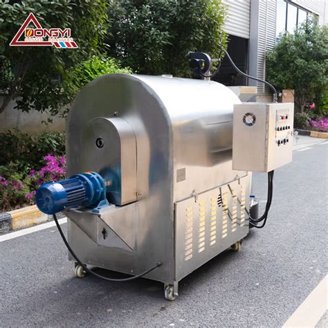 Factory Nuts Roaster Electric Chestnuts Roaster Machine Commercial Drum