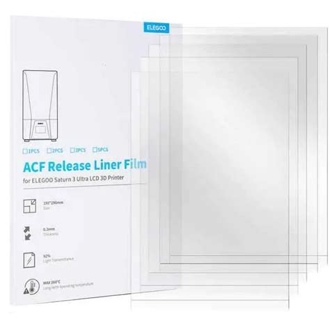 Saturn Ultra Acf Film Kit Pcs Kuwait D Printing Store D