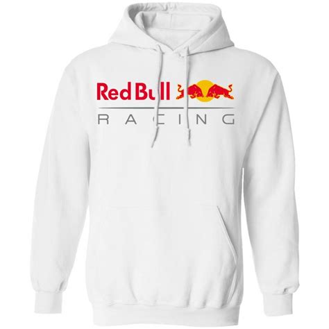 Red Bull Racing Merch Red Bull Racing Large Logo T-Shirt White Unisex ...