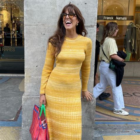 The Blue Trainers Trend Keeps Cropping Up In Chic Winter Outfits | Who ...