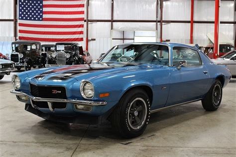 1970 Camaro Ss Blue