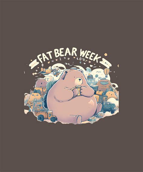 Fat Bear Week Unveiling Natures Prowess Digital Art By Sibainu