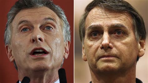 Macri Sólo Enviará Al Canciller Faurie A La Asunción De Bolsonaro Y Se